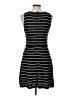 Alice + Olivia Stripes Black Cocktail Dress Size L - photo 2