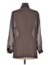 Koret Gray 3/4 Sleeve Button-Down Shirt Size M (estimated) - photo 2