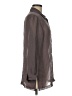 Koret Gray 3/4 Sleeve Button-Down Shirt Size M (estimated) - photo 4