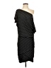 Robert Rodriguez Stripes Black Cocktail Dress Size S - photo 1