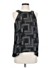 14th & Union 100% Polyester Black Sleeveless Blouse Size S - photo 1