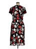 Mica 100% Polyester Print Black Casual Dress Size 14 - photo 2
