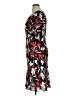 Mica 100% Polyester Print Black Casual Dress Size 14 - photo 5