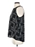 14th & Union 100% Polyester Black Sleeveless Blouse Size S - photo 5