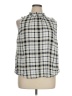 Torrid 100% Rayon Silver Sleeveless Blouse Size 1X Plus (1) - photo 1