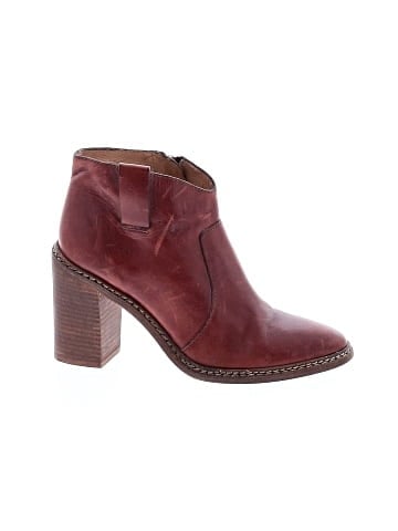 Rivet & Thread Ankle Boots (view 1)