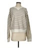 SPANX Stripes Tan Pullover Sweater Size S - photo 1