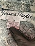 Jessica Taylor 100% Polyester Silver Kimono Size 2X - photo 7