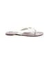Tory Burch Ivory Flip Flops Size 11 - photo 1