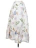Lulus 100% Rayon Floral White Casual Skirt Size S - photo 1