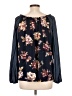 Signature Studio Blue Long Sleeve Blouse Size L - photo 2
