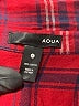Aqua 100% Cotton Plaid Red Long Sleeve Button-Down Shirt Size S - photo 7