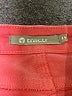 Tractr Red Denim Shorts Size 12 - photo 3