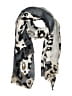Pretty Persuasions 100% Polyester Animal Print Gray Scarf One size - photo 1