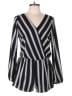 Mimi Chica Stripes Silver Romper Size L - photo 1