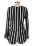 Mimi Chica Stripes Silver Romper Size L - photo 2