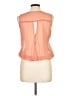 Mine 100% Polyester Orange Sleeveless Blouse Size L - photo 2