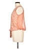 Mine 100% Polyester Orange Sleeveless Blouse Size L - photo 5