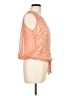 Mine 100% Polyester Orange Sleeveless Blouse Size L - photo 4
