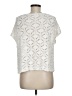 Purejill 100% Cotton White Cardigan Size Med Petite - photo 2