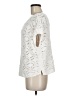 Purejill 100% Cotton White Cardigan Size Med Petite - photo 5
