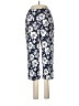Lands' End Floral Blue Casual Pants Size 6 - photo 1