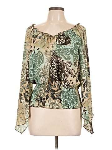 Cato Long Sleeve Blouse (view 1)
