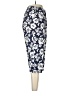 Lands' End Floral Blue Casual Pants Size 6 - photo 4