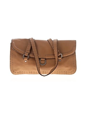 Adrienne Vittadini Leather Shoulder Bag (view 1)