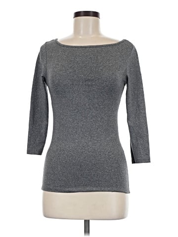 Zara W&B Collection 3/4 Sleeve Top (view 1)