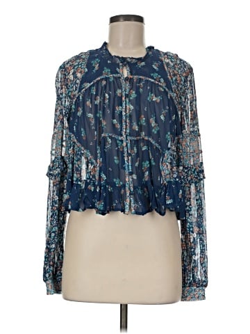 By Anthropologie Long Sleeve Blouse (view 1)