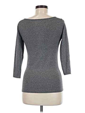 Zara W&B Collection 3/4 Sleeve Top (view 2)
