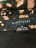 Sanctuary Animal Print Brown Long Sleeve Blouse Size M - photo 8