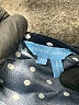 Draper James 100% Polyester Polka Dots Blue Casual Dress Size M - photo 7