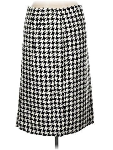 Linda Allard Ellen Tracy Silk Skirt (view 2)