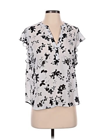 Calvin Klein Short Sleeve Blouse (view 1)
