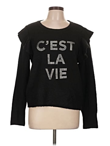 Karl Lagerfeld Paris Pullover Sweater (view 1)