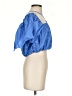 Zara Blue Short Sleeve Blouse Size XS - photo 4
