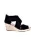Gentle Souls Black Wedges Size 8 - photo 1