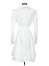 Samuel Dong 100% Polyester White Trenchcoat Size XXS - photo 2