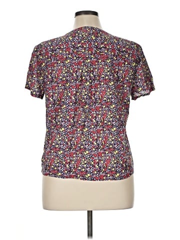 J.Crew Factory Store Short Sleeve Blouse (view 2)