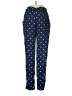U.S. Polo Assn. 100% Polyester Polka Dots Blue Casual Pants Size M - photo 2
