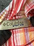 Columbia 100% Cotton Plaid Red Long Sleeve Button-Down Shirt Size L - photo 8