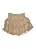 Newbury Kustom 100% Polyester Animal Print Tan Brown Casual Skirt Size S - photo 1