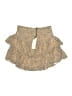 Newbury Kustom 100% Polyester Animal Print Tan Brown Casual Skirt Size S - photo 2
