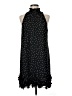 Alex Marie Polka Dots Black Cocktail Dress Size 8 - photo 1