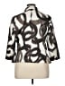 Sandro Print Gray Blazer Size XL (4) - photo 2
