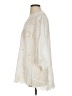 Johnny Was 100% Cupro Ivory 3/4 Sleeve Blouse Size S - photo 5