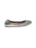 Lanvin Metallic Silver Flats Size EU 40 1/2 - photo 1