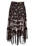 Madewell Paisley Black Casual Skirt Size M - photo 1